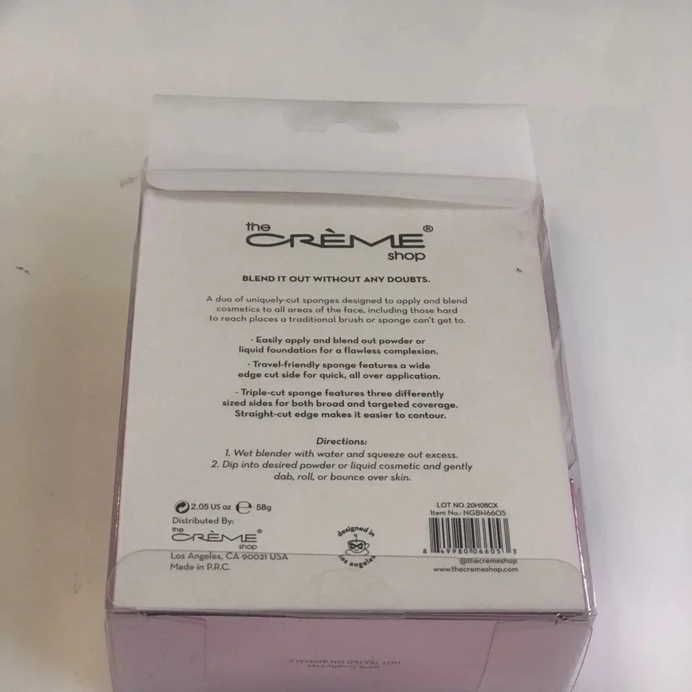 New! The Creme makeup brush and sponge set!